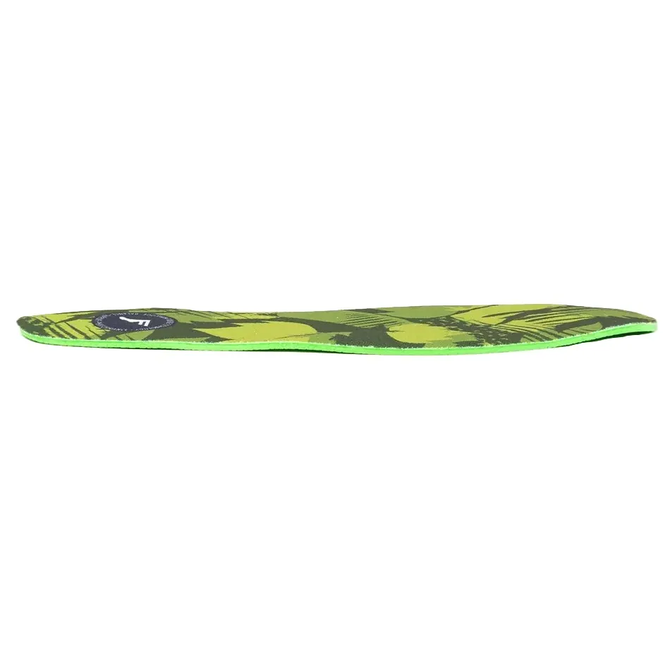 Footprint King Foam Flat Low 3mm Green Camo Insoles [Size: 4-7.5]