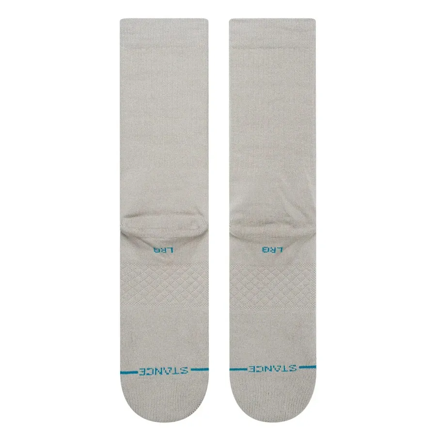 Stance Icon Grey Heather Large Mens Socks