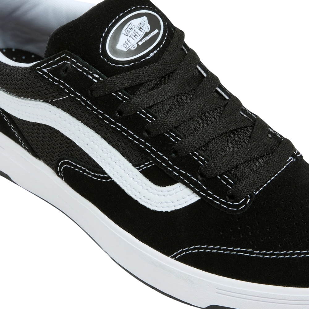 Vans Skate Zahba Black Black White Shoes [Size: US 9]