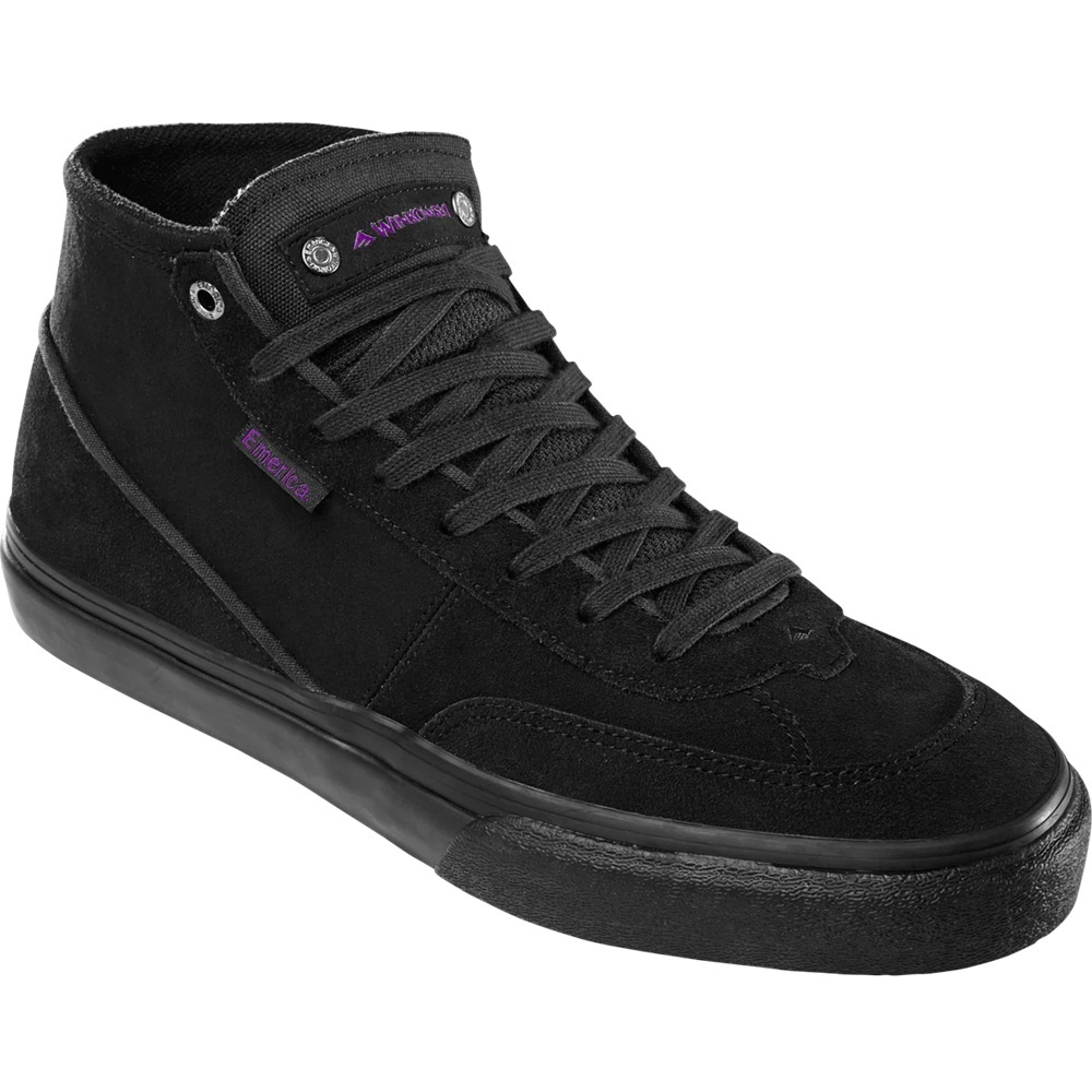 Emerica Winkowski Black Black Mens Skate Shoes [Size: US 8]