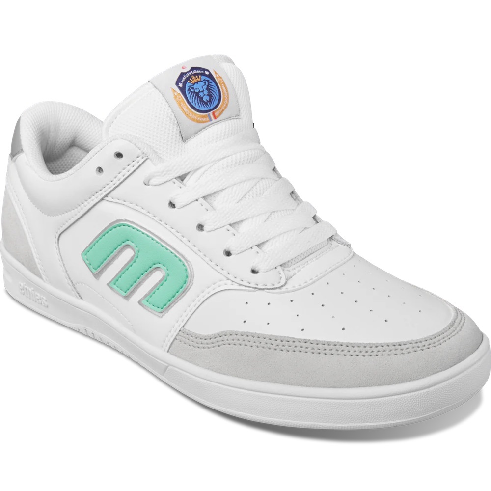 Etnies The Aurelien White Mint Mens Skate Shoes [Size: US 9]