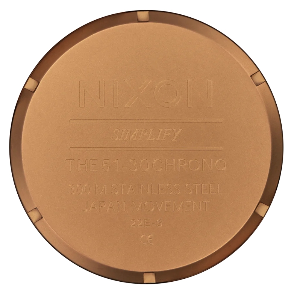 Nixon 51-30 Chrono V1 Bronze Black Watch