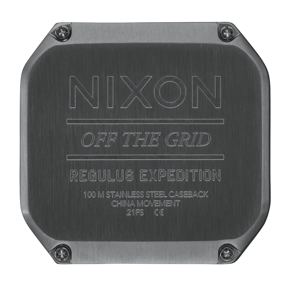 Nixon Regulus Expedition Gunmetal Surplus Watch