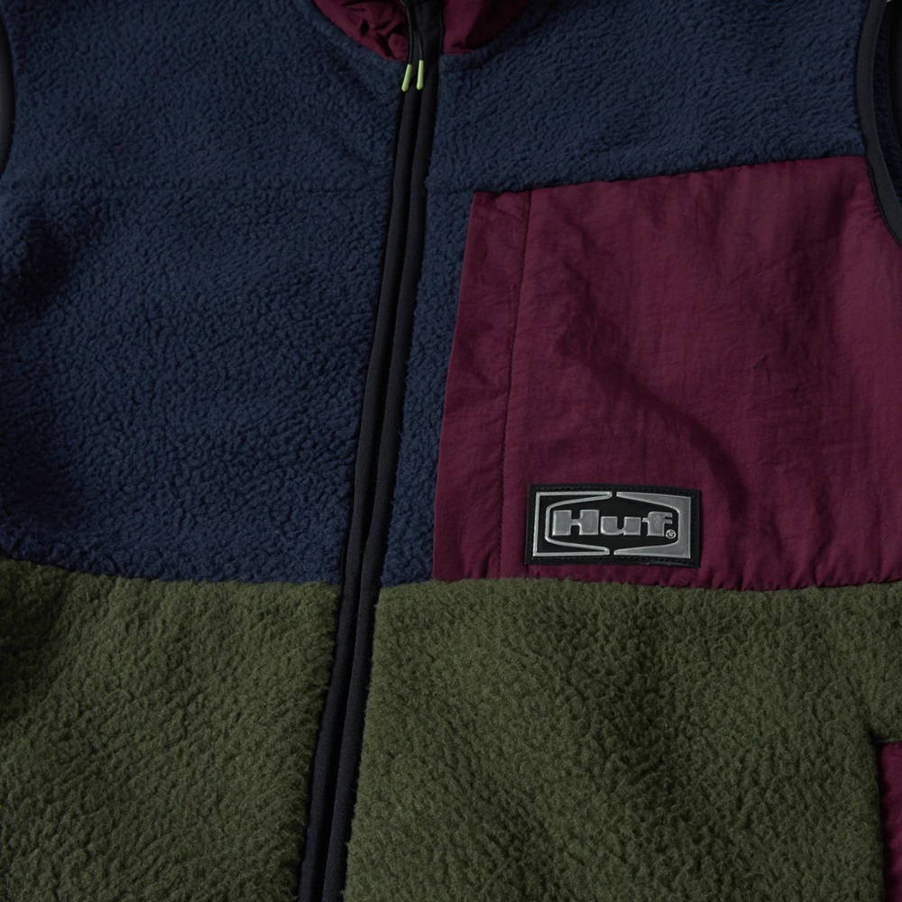 Huf Sonoma High Pile Multi Vest [Size: L]