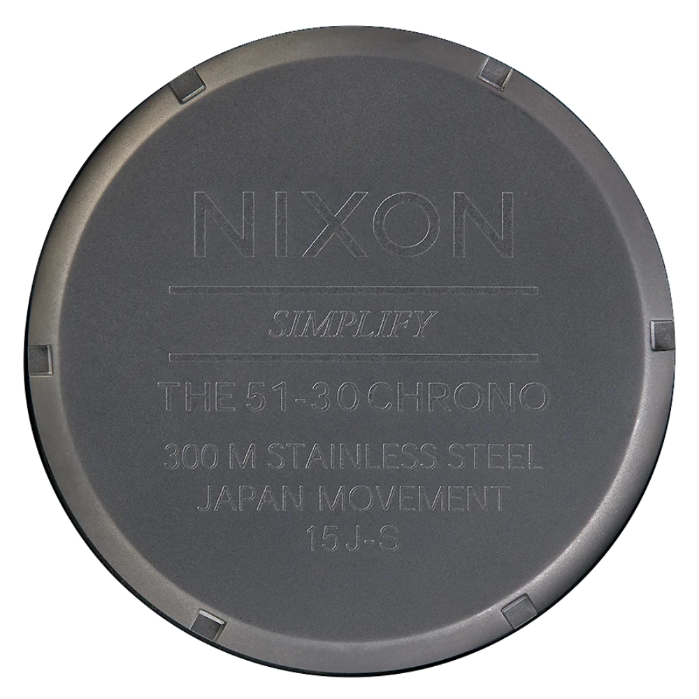 Nixon 51-30 Chrono V1 All Gunmetal Watch