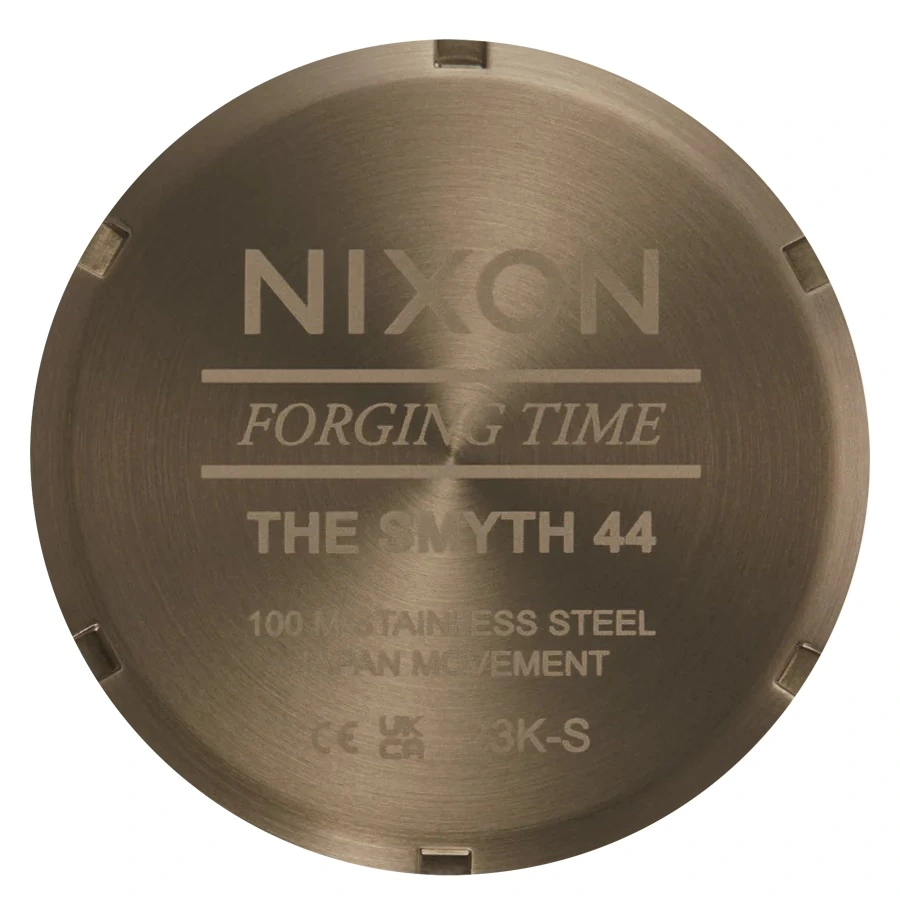 Nixon Smyth 44 Khaki Red Watch