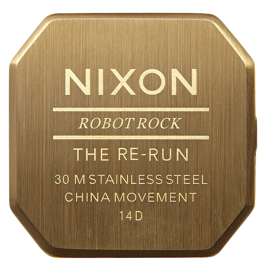 Nixon Re Run All Gold Watch