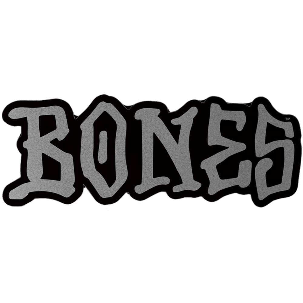 Bones Logo Sticker [Colour: White]