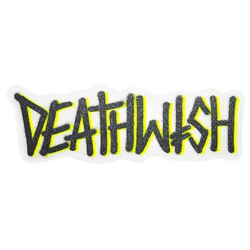 Deathwish Deathspray Skateboard Sticker [Colour: Red Black]