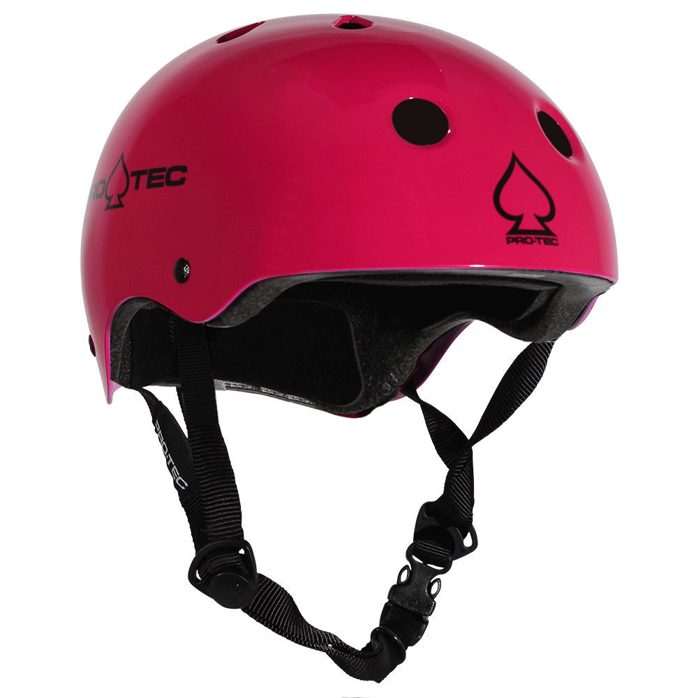 Protec Classic Bike Certified Helmet Gloss Pink Extra