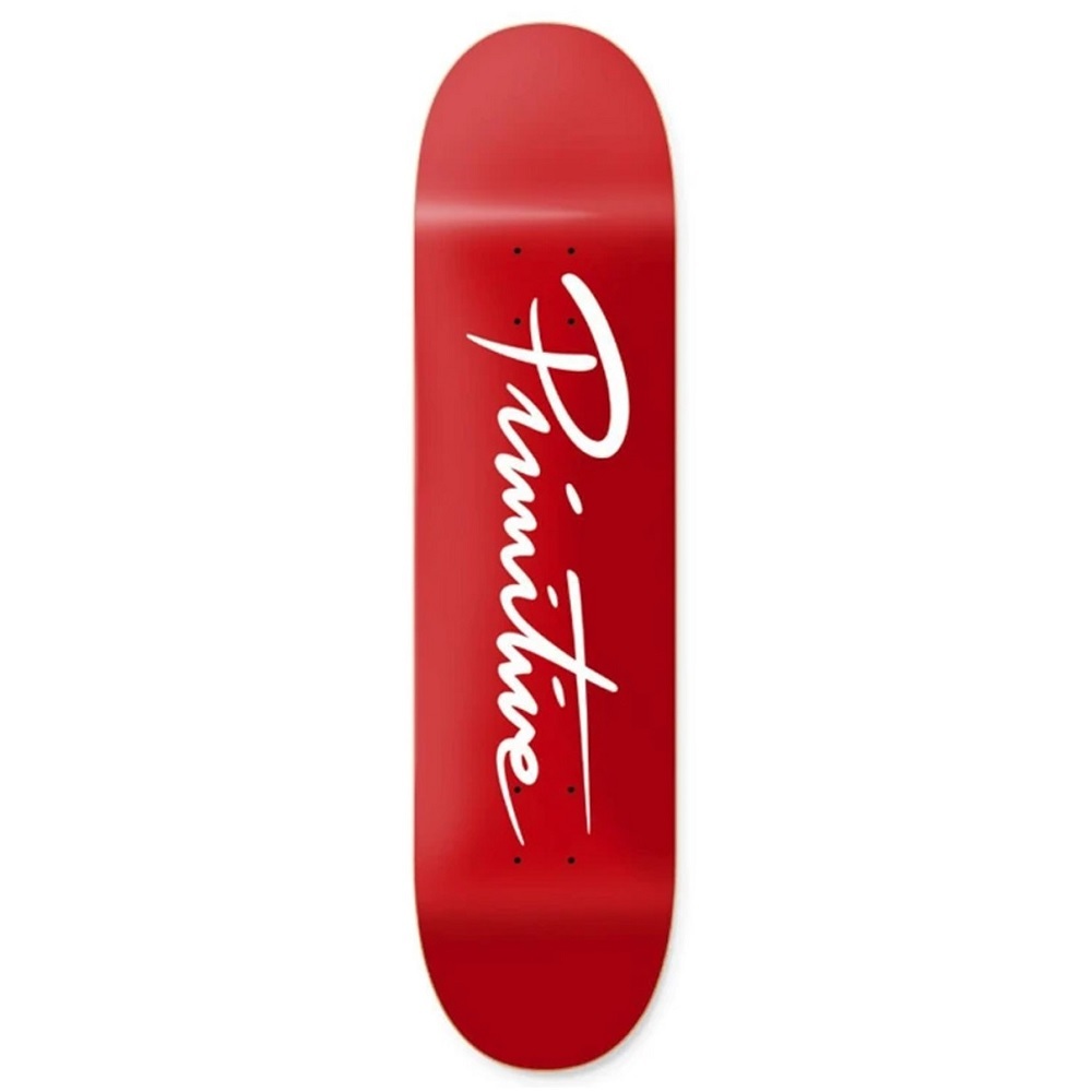 Primitive Nuevo Script 8.125 Skateboard Deck