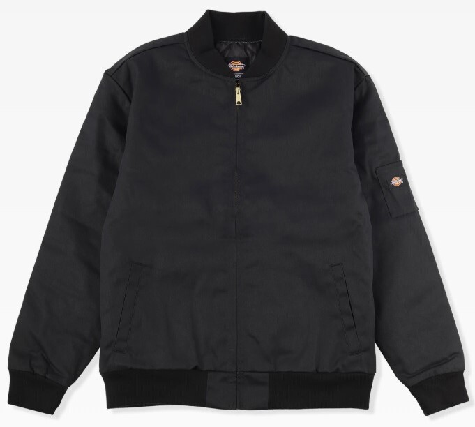 Dickies Bomber Jacket Knox Jacket Black Medium