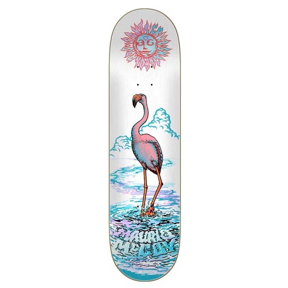 Santa Cruz McCoy Flamingo VX 8.25 Skateboard Deck Slight Scuffed