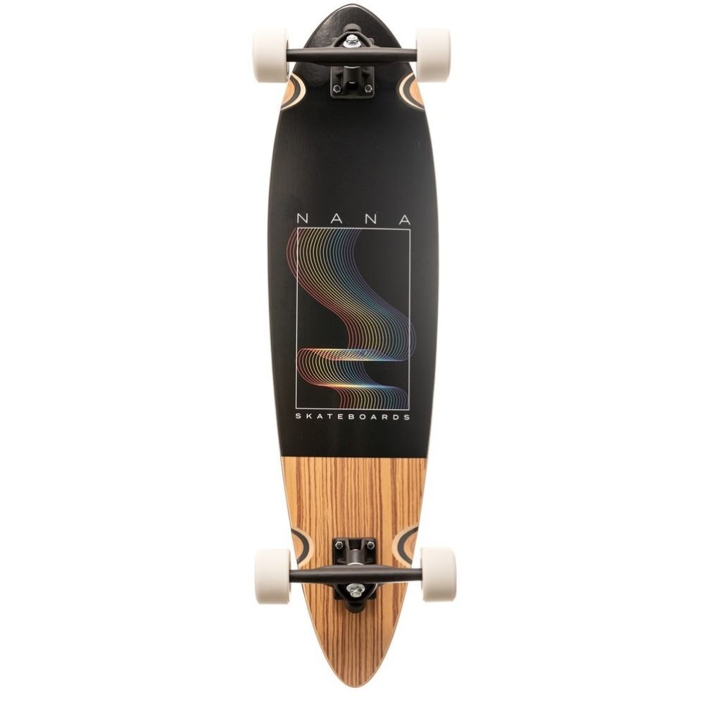 Nana Tallie Playback Black 36 Longboard Skateboard