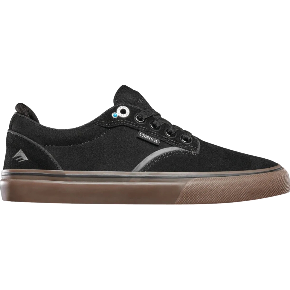 Emerica Dickson Black Gum Mens Skate Shoes [Size: US 5]