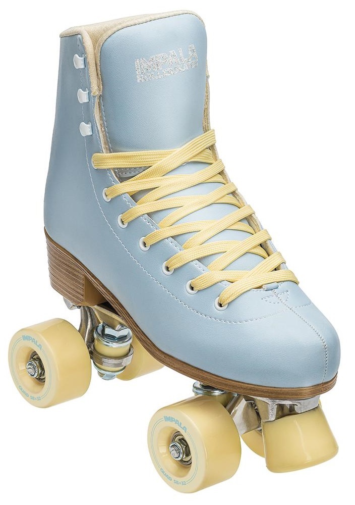 Impala Roller Skates Sky Blue Yellow Size Womens US 8