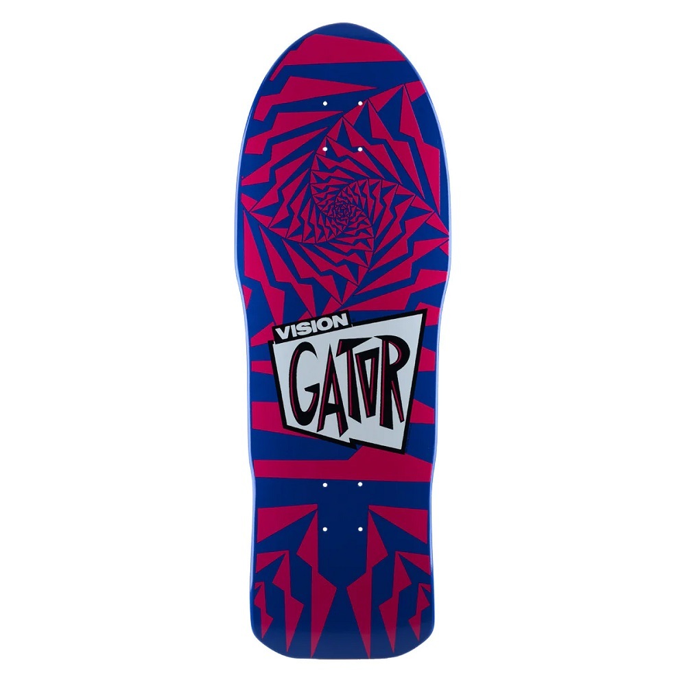 Vision Gator II Reissue Blue Pink Skateboard Deck