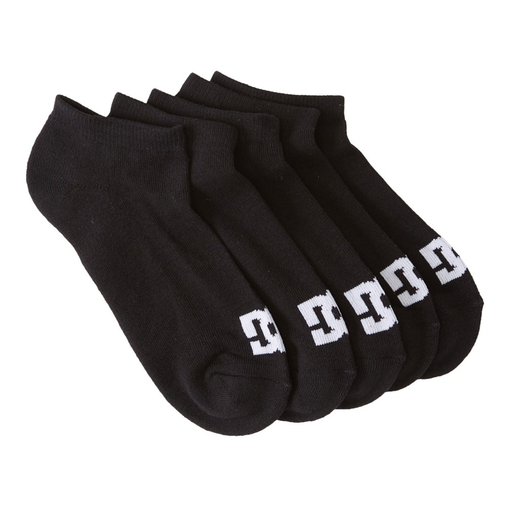 DC Ankle Black 5pk Socks