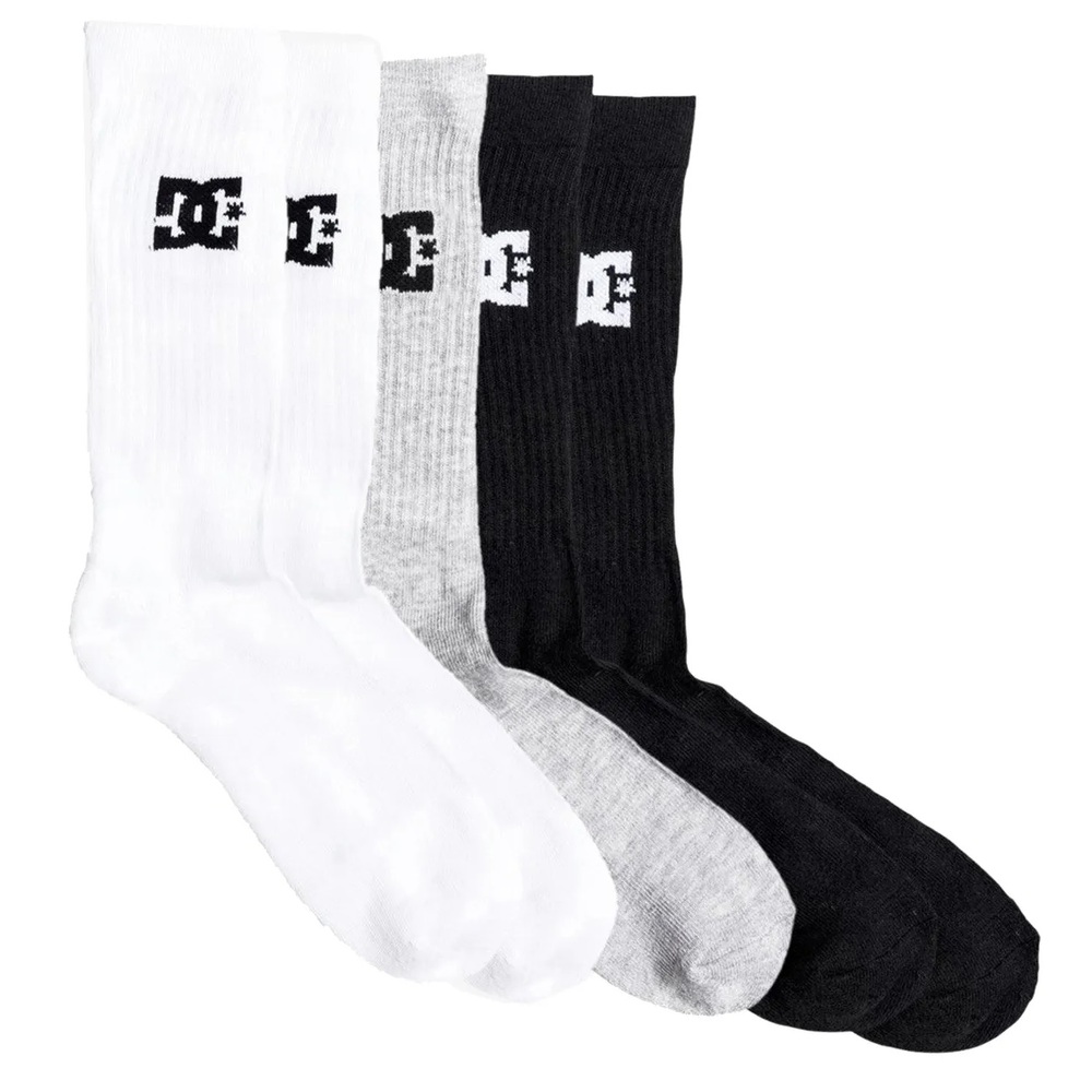 DC Crew Assorted 5pk Socks