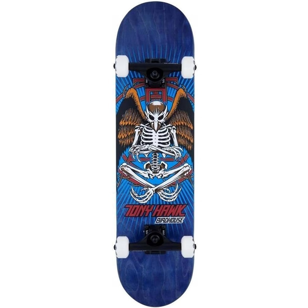 Birdhouse Level 3 Tony Hawk Birdman Blue 8.0 Complete Skateboard