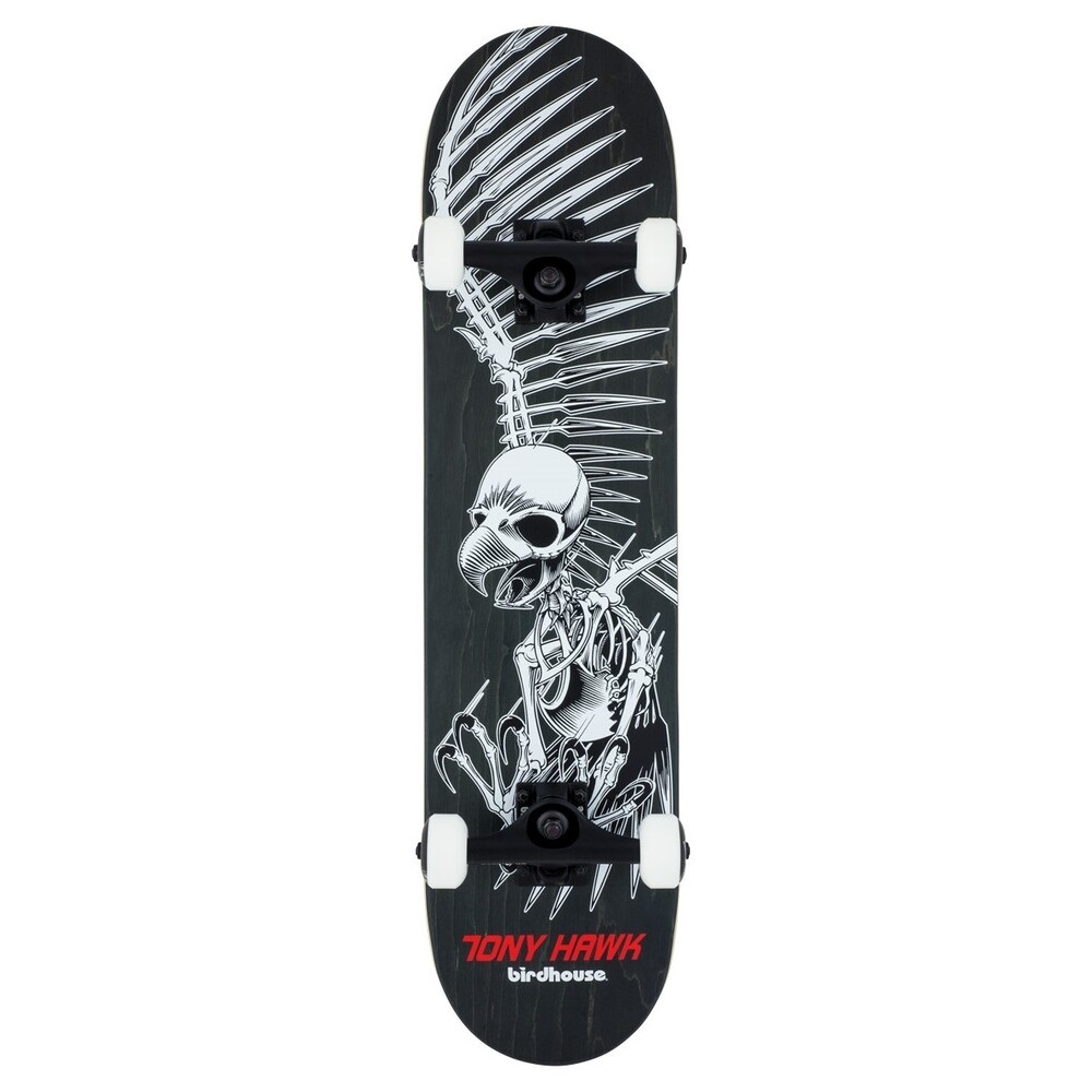 Birdhouse Level 3 Full Skull Black 8.0 Complete Skateboard