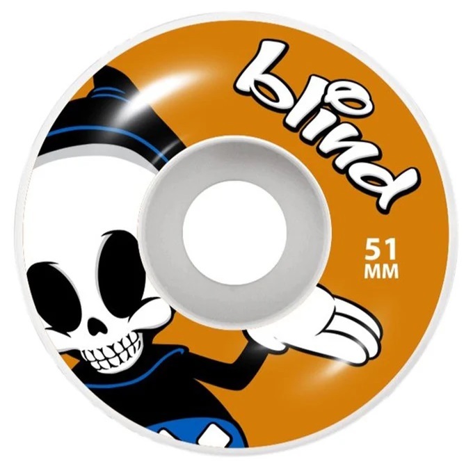 Blind Reaper Character Orange 99A 51mm Skateboard Wheels