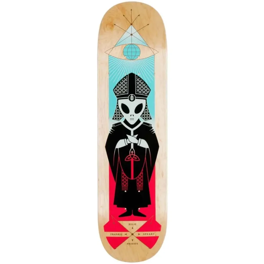 Alien Workshop High Priest Frankie Spears Natural 8.5 Skateboard Deck