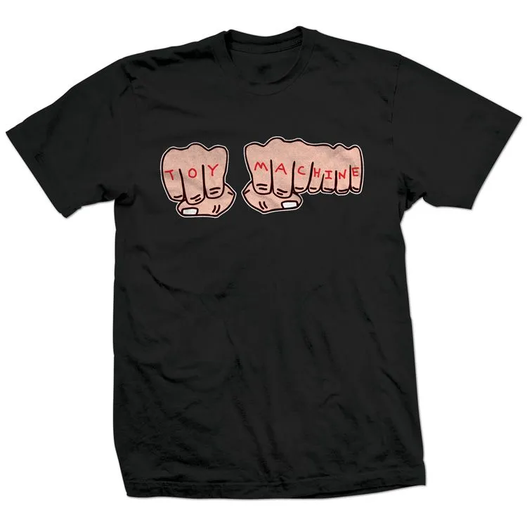 Toy Machine Fists Black T-Shirt [Size: M]