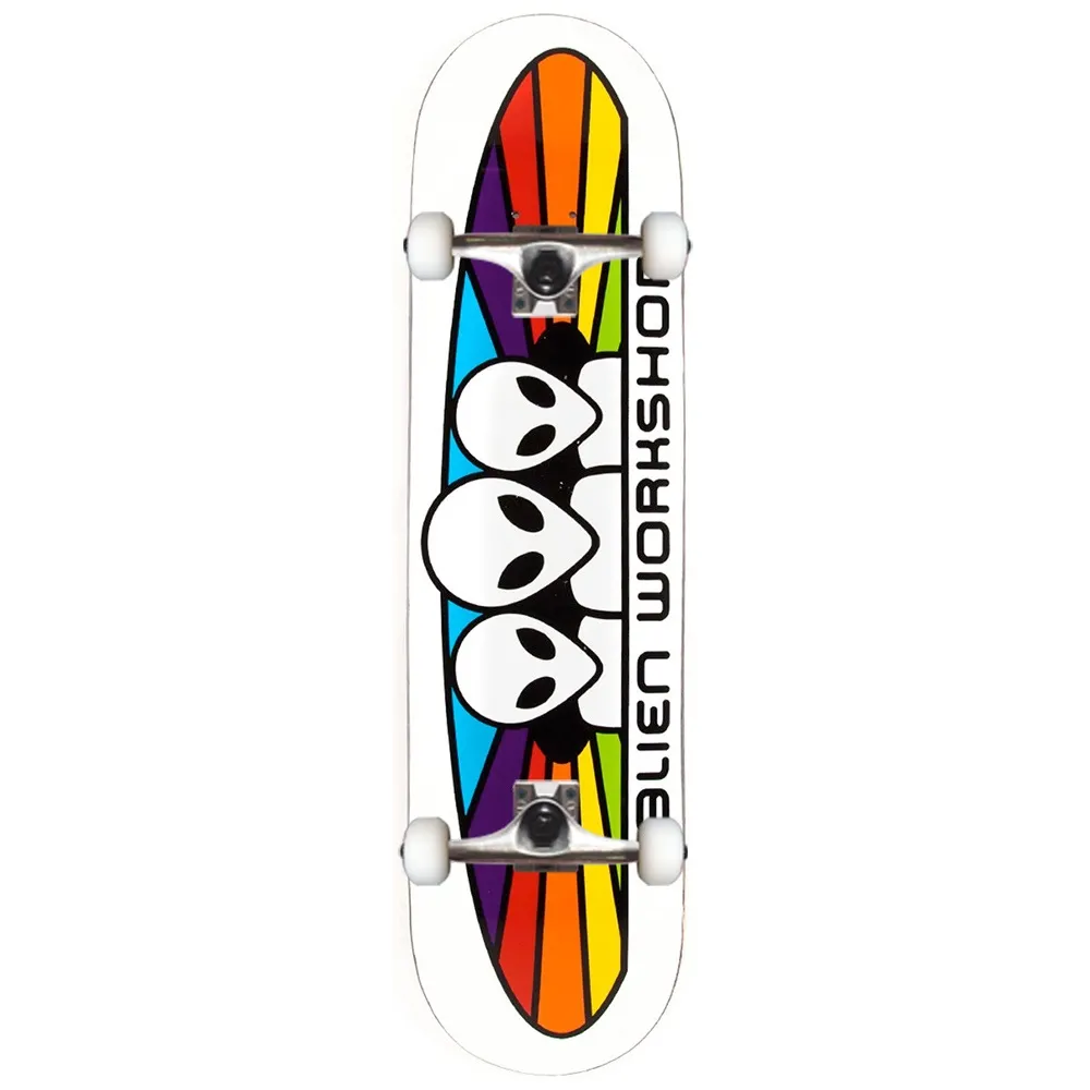 Alien Workshop Spectrum White Pro 8.0 Complete Skateboard