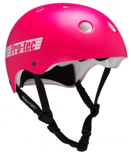 Protec Classic Bike Certified Helmet Pink Retro Large Pro-Tec