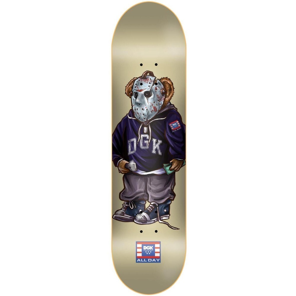 Dgk The Plug Cream 7.75 Skateboard Deck