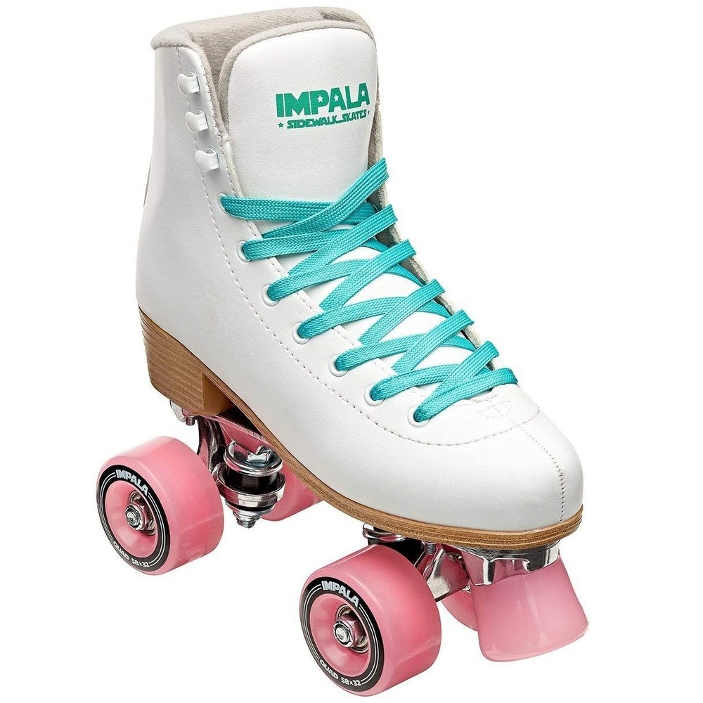 Impala White Roller Skates