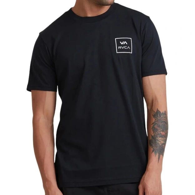 RVCA VA All The Ways Black T-Shirt [Size: M]