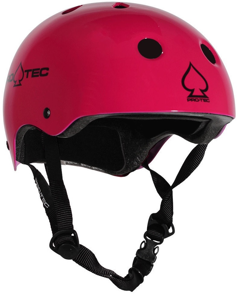 Protec Helmet Classic Bike Certified Gloss Pink