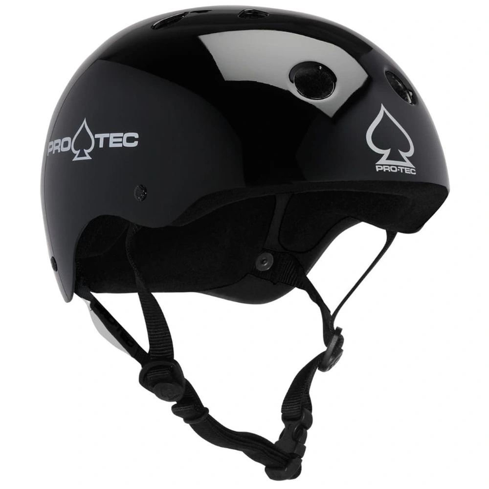 Protec Classic Skate Gloss Black Helmet [Size: XS]