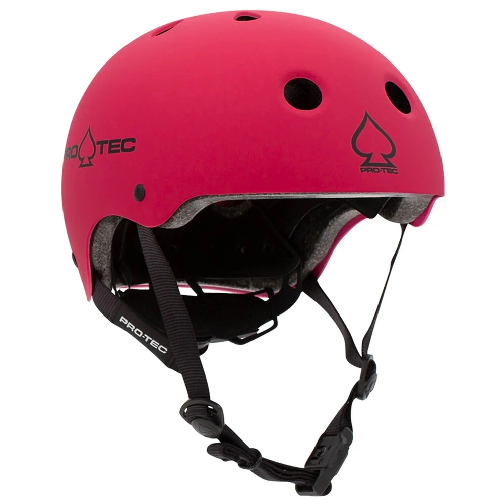 Protec Classic Junior Fit Certified Matte Pink Youth Helmet [Size: YS]