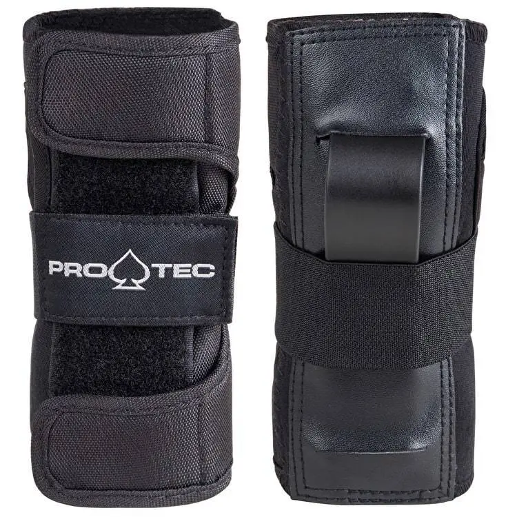 Protec Street Black Wrist Guards [Size: Y]