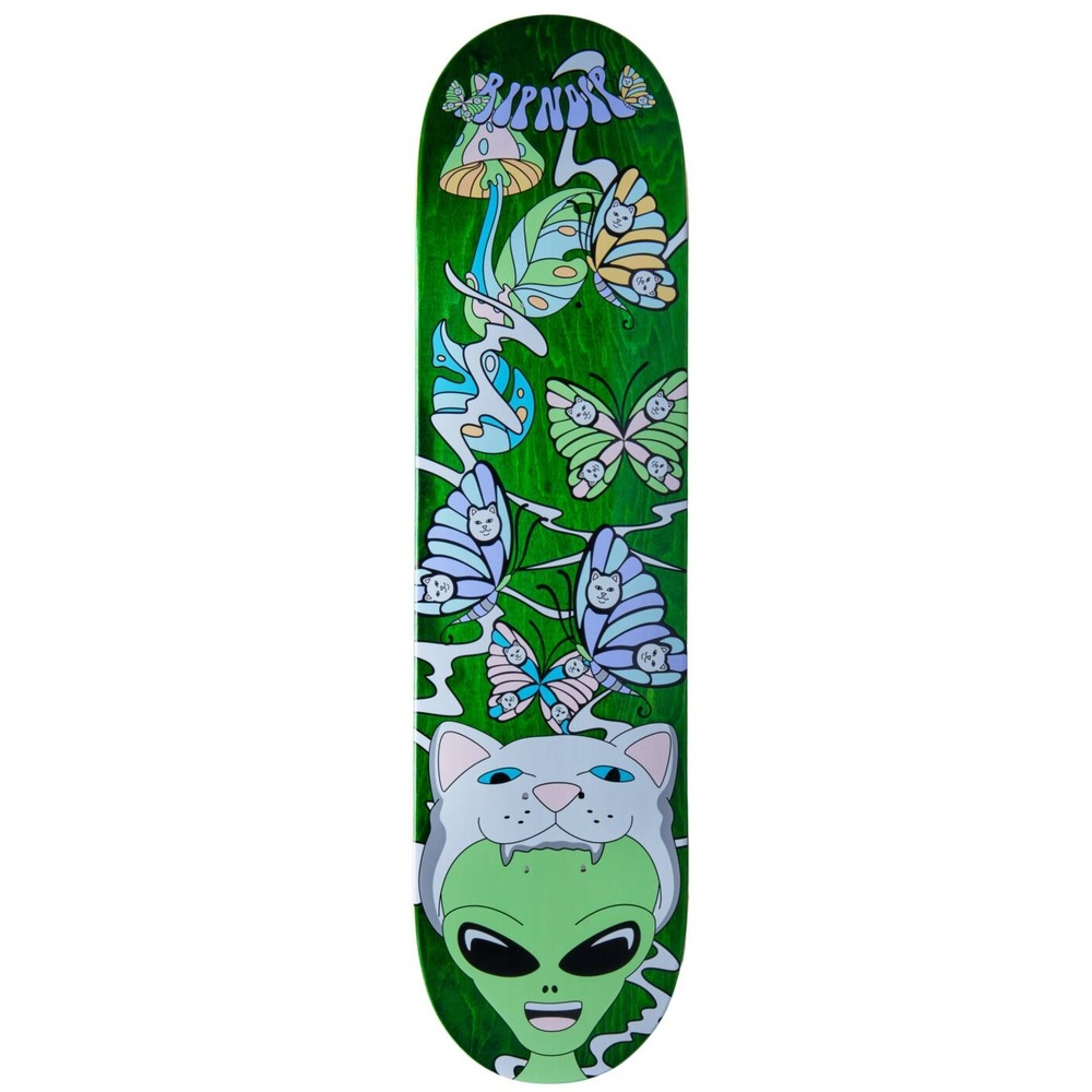 RipNDip Think Factory Board Green 8.25 Skateboard Deck