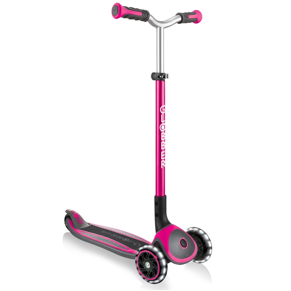 Globber Master Lights Pink Scooter