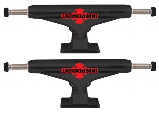 Independent Skateboard Trucks OGBC Flat Black Standard Set Of 2 Trucks [Size: Indy 139]