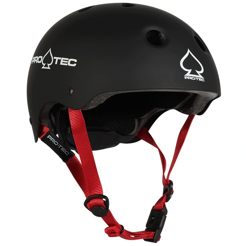 Protec Classic Junior Fit Certified Matte Black Youth Helmet [Size: YS]