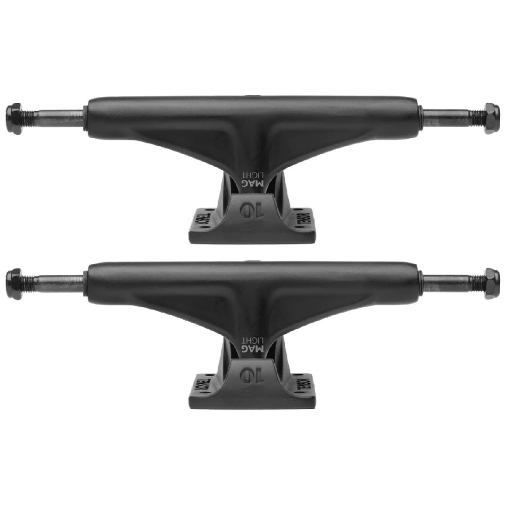 Tensor Mag Light Reg Black Set Of 2 Skateboard Trucks [Size: Tensor 5.25]