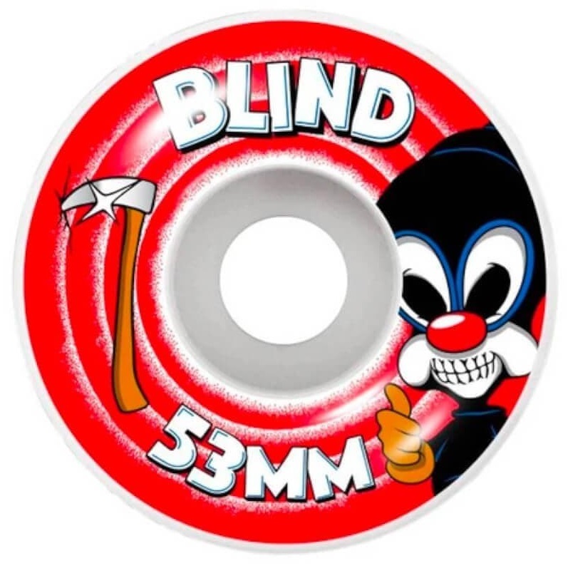 Blind Reaper Impersonator Red 99A 53mm Skateboard Wheels