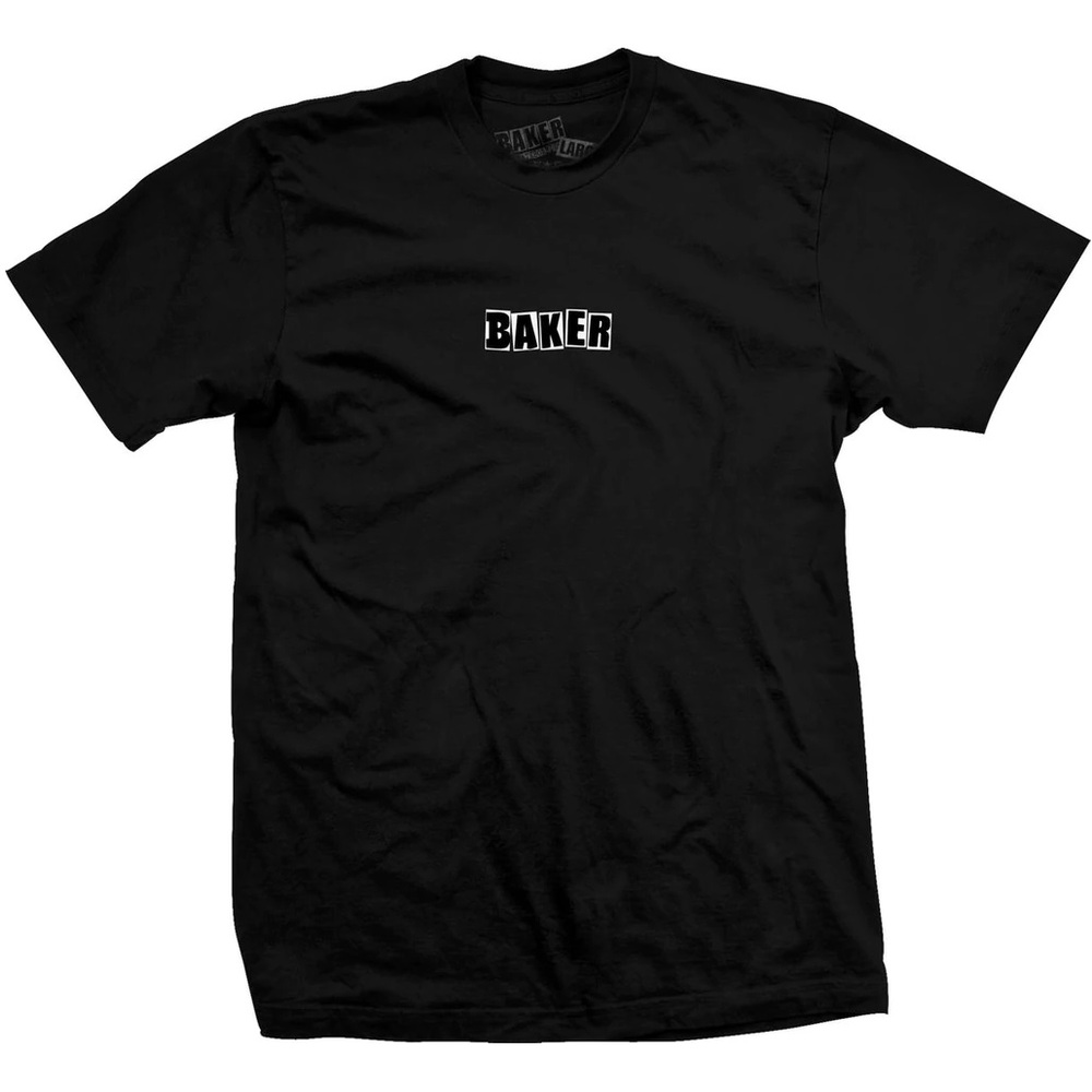 Baker Brand Logo Black T-Shirt [Size: L]