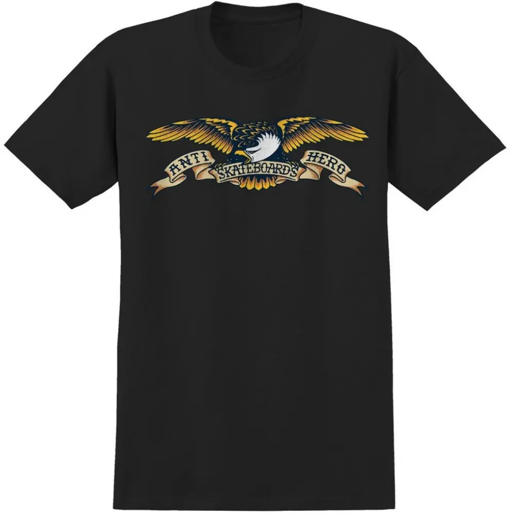 Anti Hero Eagle Black T-Shirt [Size: M]