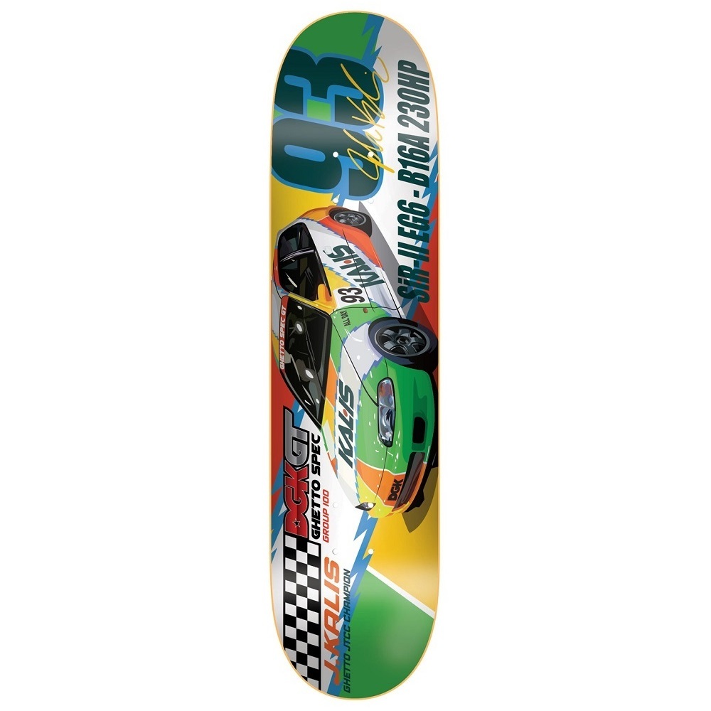 Dgk Ghetto GT Kalis 8.25 Skateboard Deck