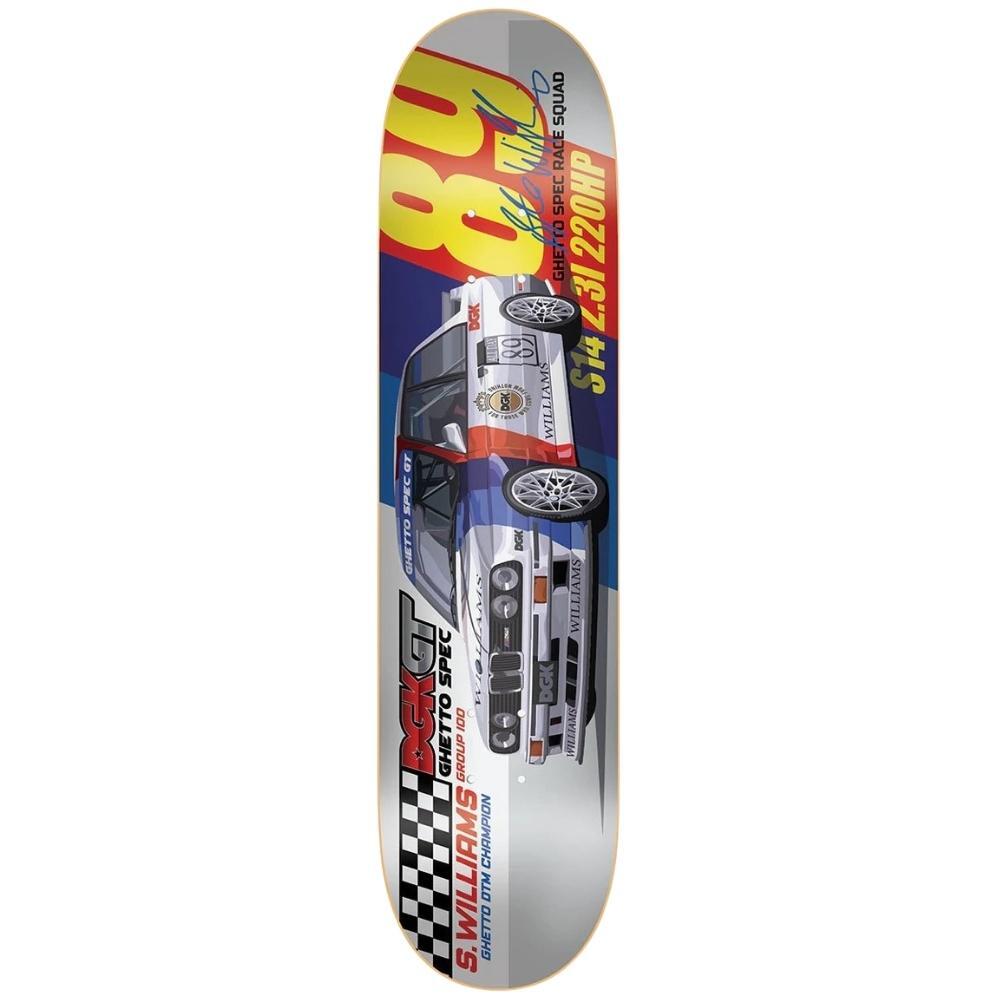 Dgk Ghetto GT Williams 8.1 Skateboard Deck Slightly Scuffed 