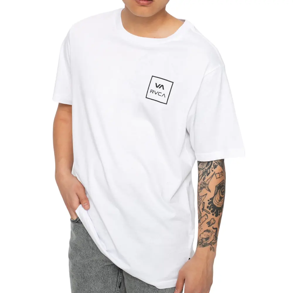 RVCA VA All The Ways White T-Shirt [Size: M]