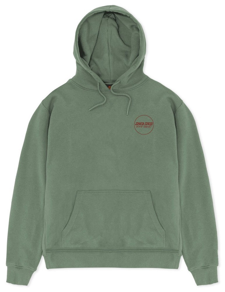 Santa Cruz Forge Hand Green Hoodie [Size: S]