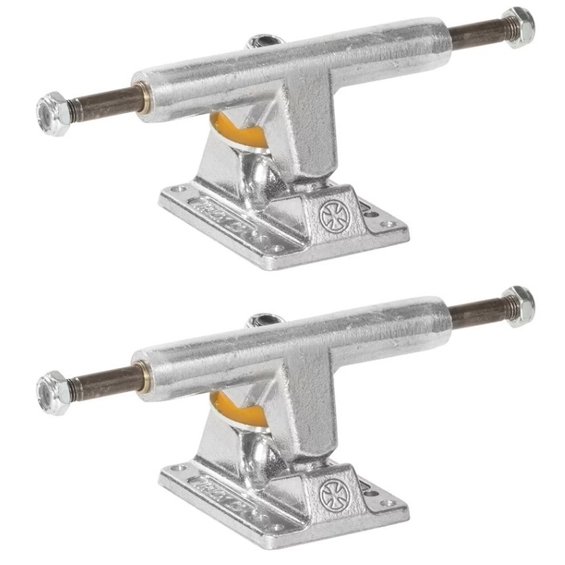 Independent T Hanger Silver Set Of 2 Skateboard Trucks [Size: 109]